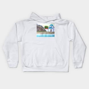 A View From The Aegean Kids Hoodie